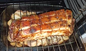 Pomalu pečený vepřový bok s chilli