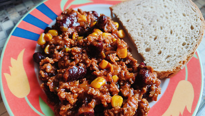 Pravé chilli con carne, chilli con carne