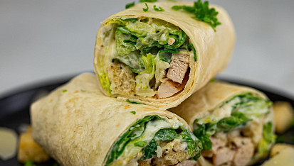 Caesar salát wrap