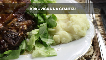 Krkovička na česneku