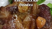 Krkovička na česneku