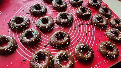 Donuty, Čoko poleva