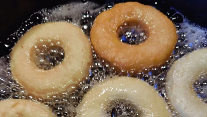 Donuty, Smažené na sádle
