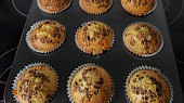 Muffiny s kousky čokolády