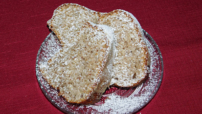 Ořechová top bábovka ("ořecháda")