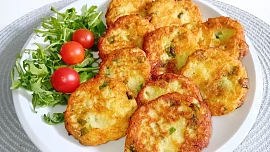 Placky s medvědím česnekem