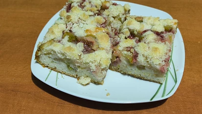 Rebarborový koláč