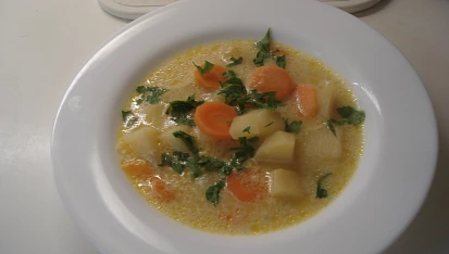 Libečková polévka, Výborná polévečka.