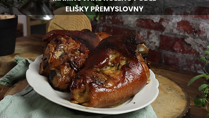 Marinované koleno podle Elišky Přemyslovny
