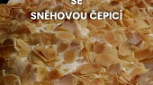 Rebarborový koláč se sněhovou čepicí