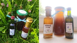 Zdravý jetelový sirup