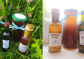 Zdravý jetelový sirup