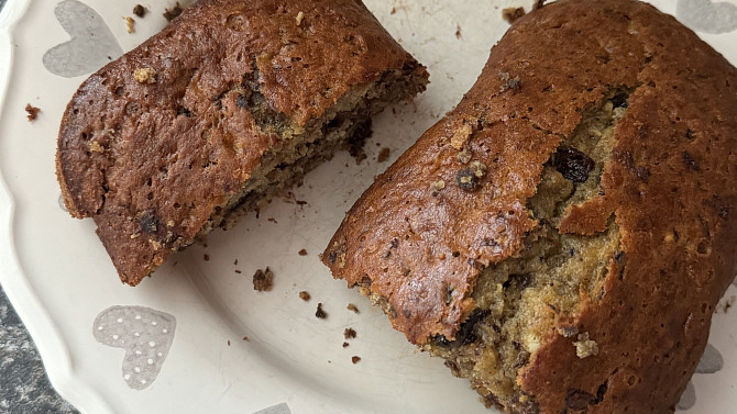 Banana bread nebo-li banánový chlebík