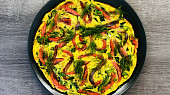 Lososová frittata