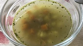 Blesková polévka s vaječnou jíškou