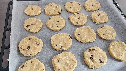 Kokosové sušenky (cookies)