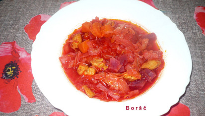 Polévka BORŠČ, Boršč