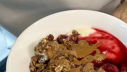Rychlá granola z pánve