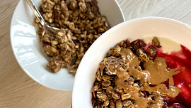 Rychlá granola z pánve