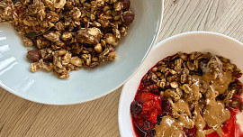 Rychlá granola z pánve