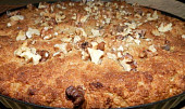 Kokosový koláč s vlašskými ořechy bez mouky