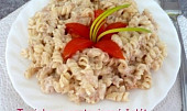 Těstovinový salát s tuňákem (tunákovo-těstovinový salát)