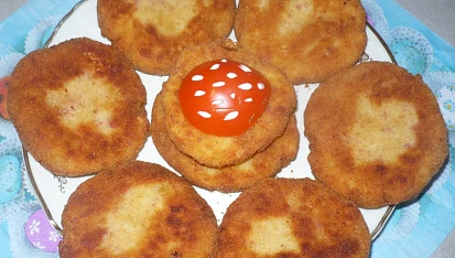 Smažené "erteple", Zemiakové groše