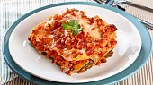 Lasagne s krůtím masem