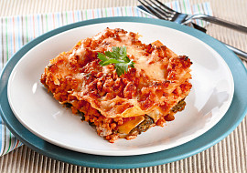 Lasagne s krůtím masem