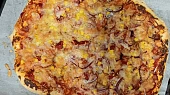 Domácí pizza na plech