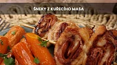 Šneky z kuřecího masa