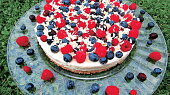 Cheesecake s lesním ovocem