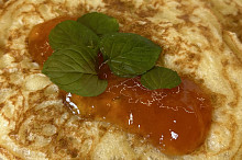 Mirabelková marmeláda z varného mixéru.