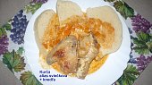 Svíčková na smetaně, kurča ako sviečková