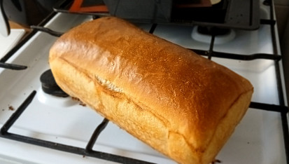 Domácí toastový chléb