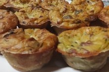 Muffiny cuketové z mozzarelou 😋