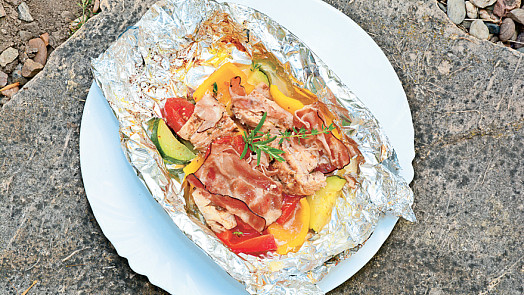 Kapří filet v papilotě