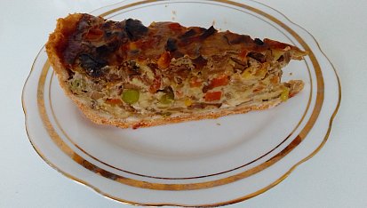 Houbový quiche - skvělý slaný koláč