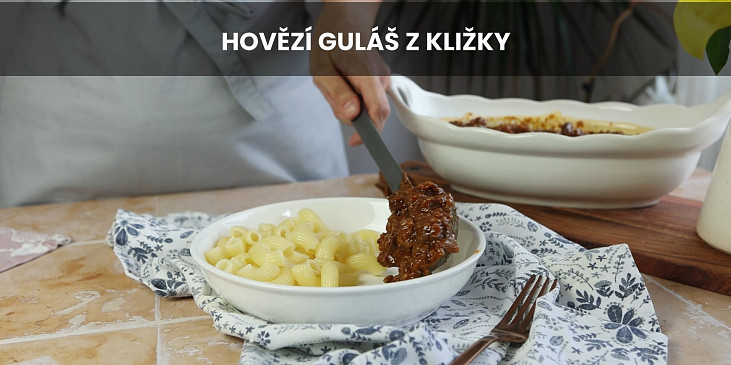 Hovězí guláš z kližky