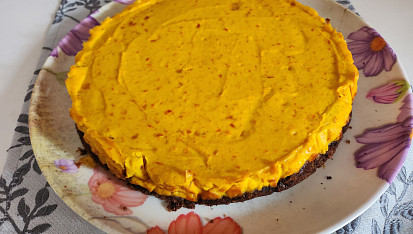 Cheesecake s dýní hokaido