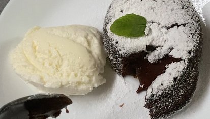Čokoládový fondant (lávový dortík)