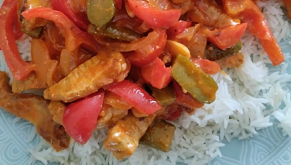 Katův šleh po mém, Katův šleh s vepřovým masem