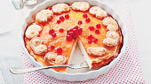 Cheesecake s dýní a limetovými šnečky