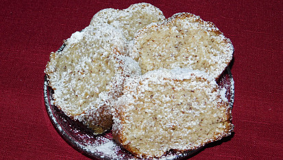 Ořechová top bábovka ("ořecháda")