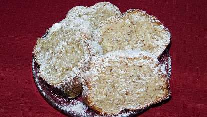 Ořechová top bábovka ("ořecháda")