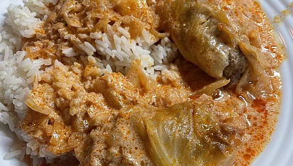 Golubce (plněné zelné listy) II, Holubce z rýží