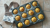 Sýrovo-dýňové muffiny