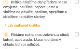 Králík na smetaně po staročesku
