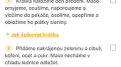 Králík na smetaně po staročesku