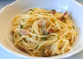 Rychlé carbonara špagety